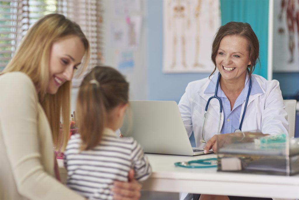 Visit at the doctor doesn't have to be scary